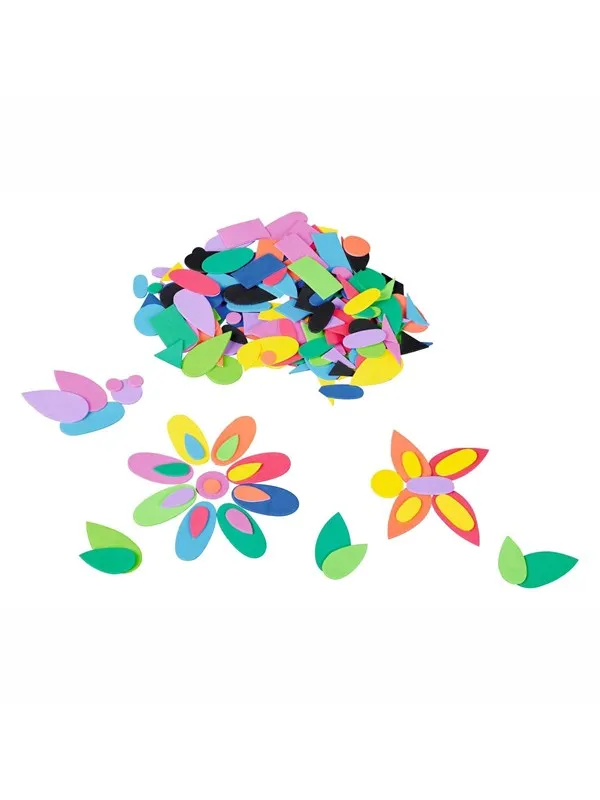Colorations - Self-adhesive Foam Figures Stickers 1000pcs.