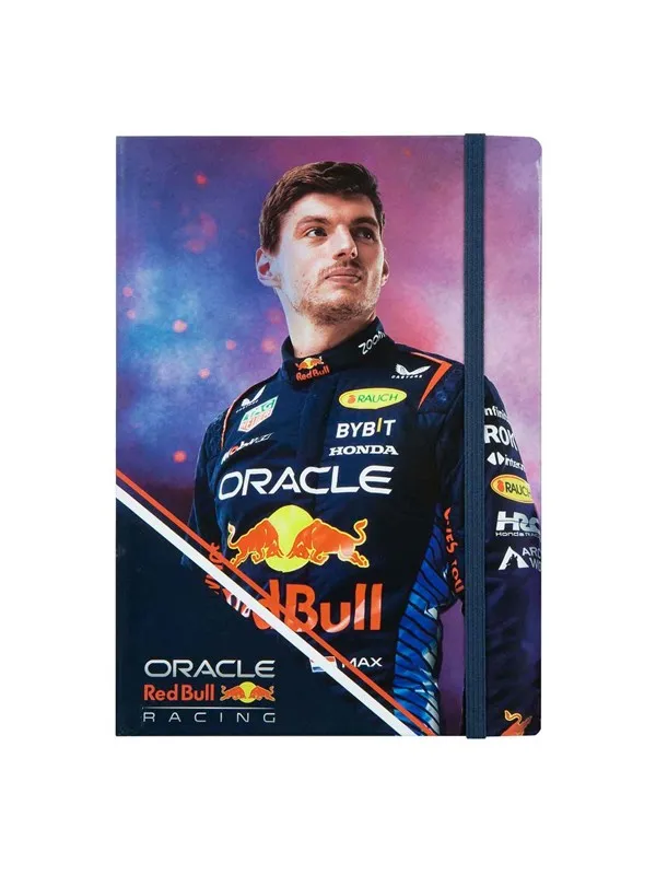 Red Bull Racing Max Verstappen Notebook 80 Pages A5