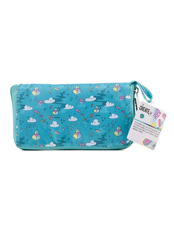 CREATE IT! Poptastic Foldable Bag - Turquoise