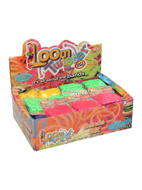 Loom set Twister Mixed 14.400 pcs + accessories