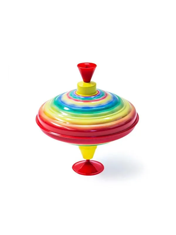 Bigjigs Metal Moped Spinning Top