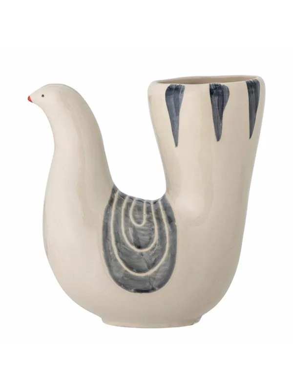 Bloomingville - Trudy Vase White Stoneware (82060891)