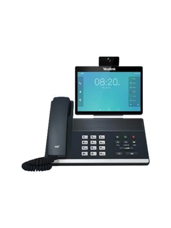 Yealink VP59 - IP video phone - with digital camera Bluetooth interface with caller ID - 3-way call capability