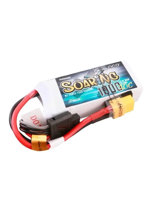 Gens ace &Tattu G-Tech Soaring 1000mAh 11.1V 30C 3S1P Lipo Battery