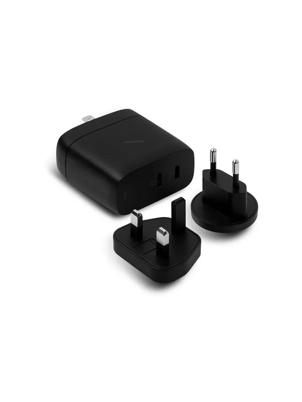 Native Union power adapter - GaN fast charger with international adapters - 24 pin USB-C - 67 Watt