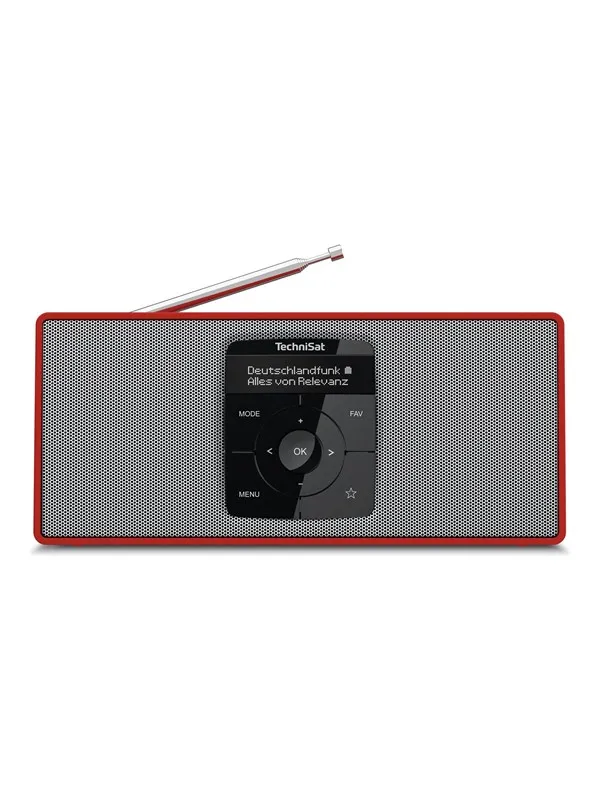 TechniSat DigitRadio 2 S - DAB+ radio - Rød