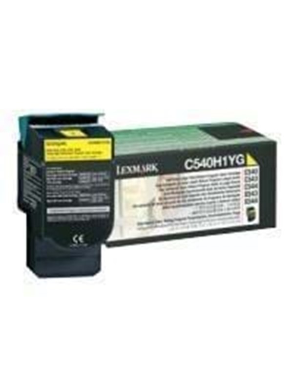 Lexmark C540H1YG Toner Yellow - Laser toner Yellow