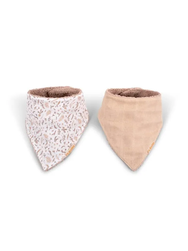 Filibabba Bandana bib 2-pack - Harvest