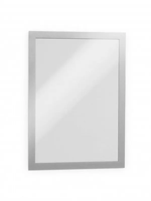 DURABLE Selvklebende inforamme med magnetisk ramme som kan åpnes for dokumenter i A4-format.