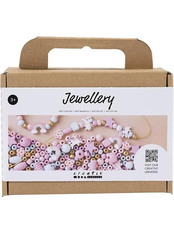 Creativ Company Mini Craft Mix Jewellery - Pastel Colours
