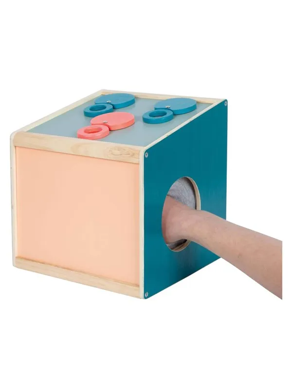 Small Foot Wooden Sensory Box with Sensory lenses