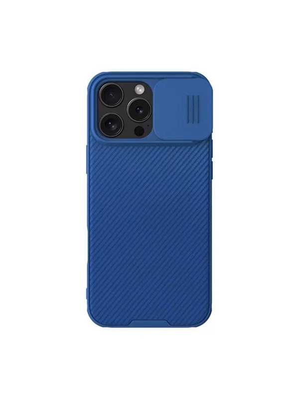 Nillkin CamShield Pro iPhone 16 Pro Max Case (blue)