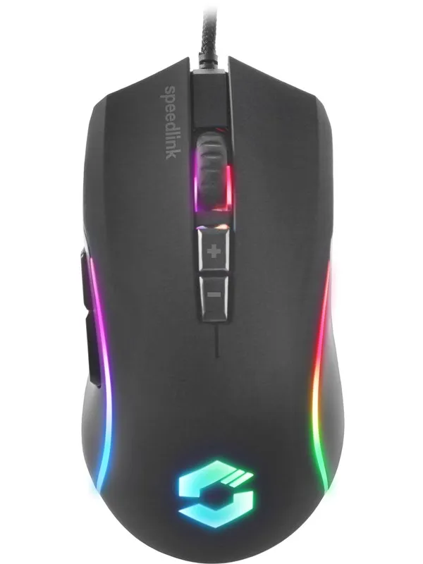 Speed-Link ZAVOS - Mus - Optisk - 7 - Svart