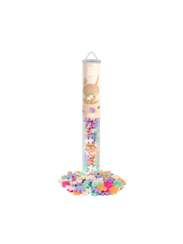 Plus-Plus Pearl Colourmix / 100 pcs Tube