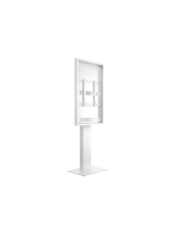 Multibrackets M Pro Series kiosk - kiosk style - for flat panel - white - Max 50 kg - recommended for 55"