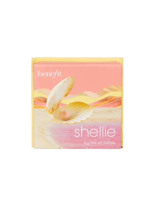Benefit Cosmetics Wanderful World Blushes Powder Highlighter - Shellie Warm Seashell-Pink