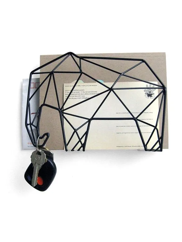 Kikkerland - Letter Organizer Elephant + Key Holder (HH24)