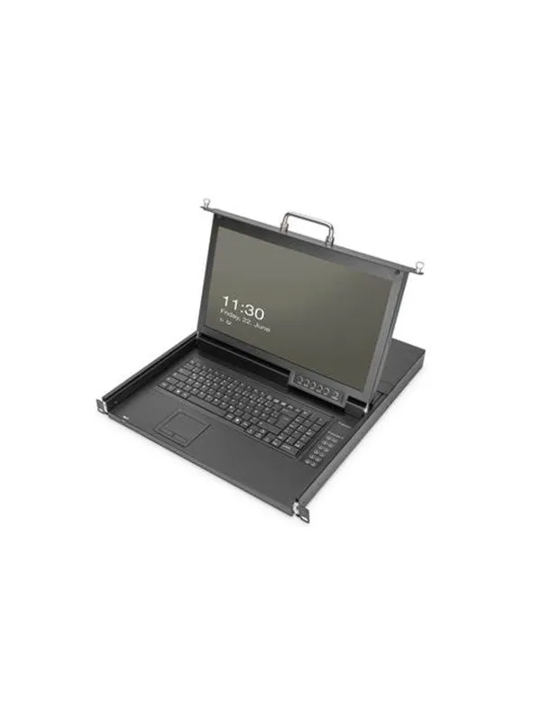 17" DIGITUS KVM console - Full HD (1080p) - 17"