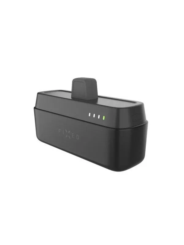 FIXED Zen 5 USB-C PD 20W Power Bank 5.000 mAh - Black Nødlader - Svart - 5000 mAh