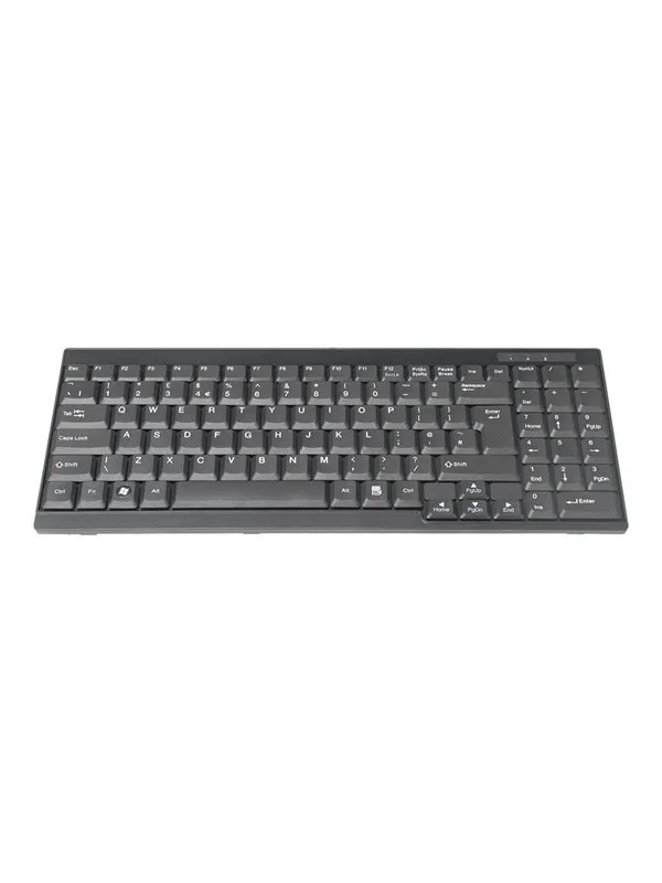 DIGITUS for KVM - keyboard - QWERTY - English - black Input Device - Tastatur - Engelsk - Svart