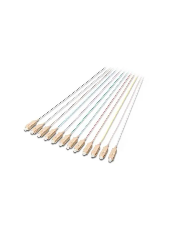 DIGITUS Professional network cable kit - 2 m - grey black white blue yellow red green brown orange violet pink turquoise - Svart - 2m