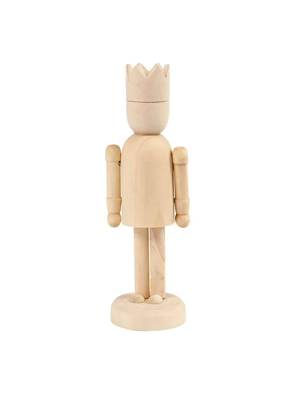Creativ Company Wooden Figure with Crown 13cm