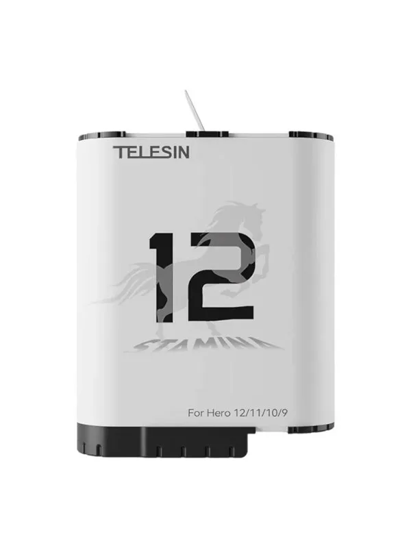 TELESIN High performance stamina battery for GoPro Hero 12/11/10/9