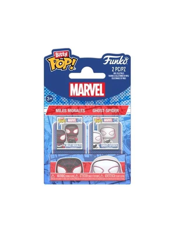 Funko! - Bitty POP 2PK Spider-Man MilesM&SGwen - Figur