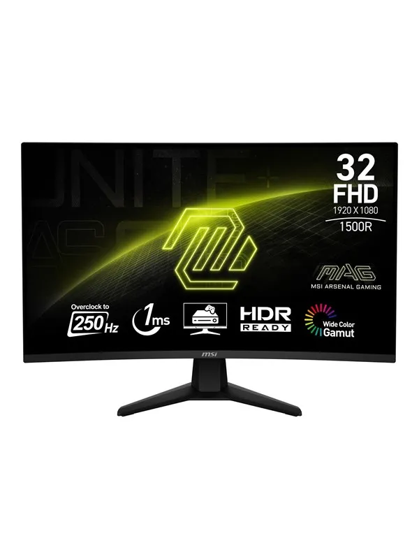 32" MSI MAG 32C6X - 1920x1080 (FHD) - 250Hz - VA