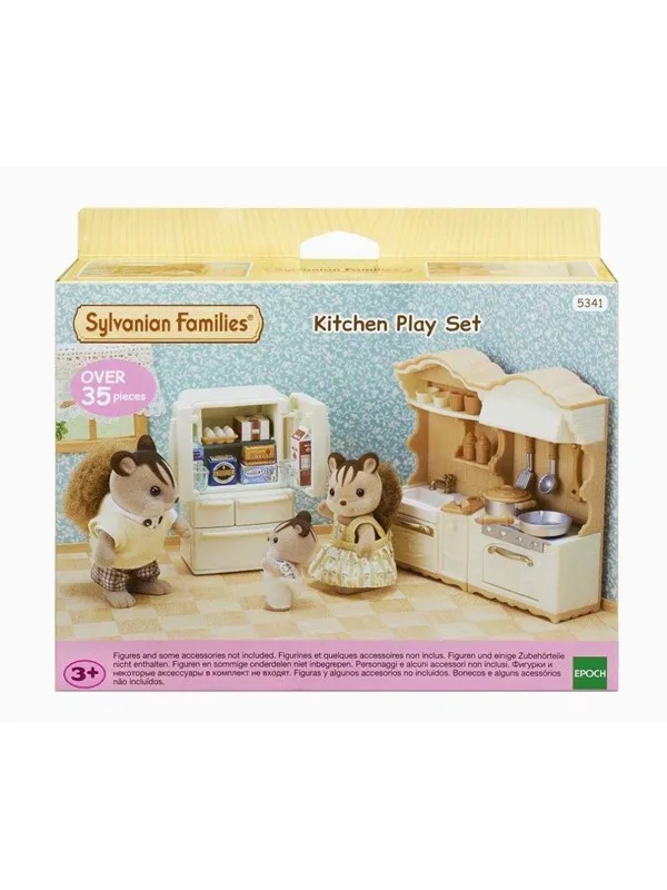 Sylvanian Families Kjøkkeninnredning med kjøleskap