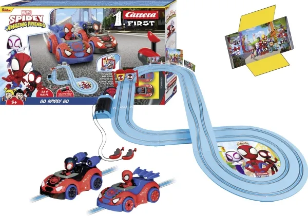 Carrera First First Race Track - Marvel Spidey