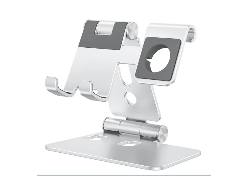 Desire2 Restore Pro Charging Stand For Apple Watch Silver
