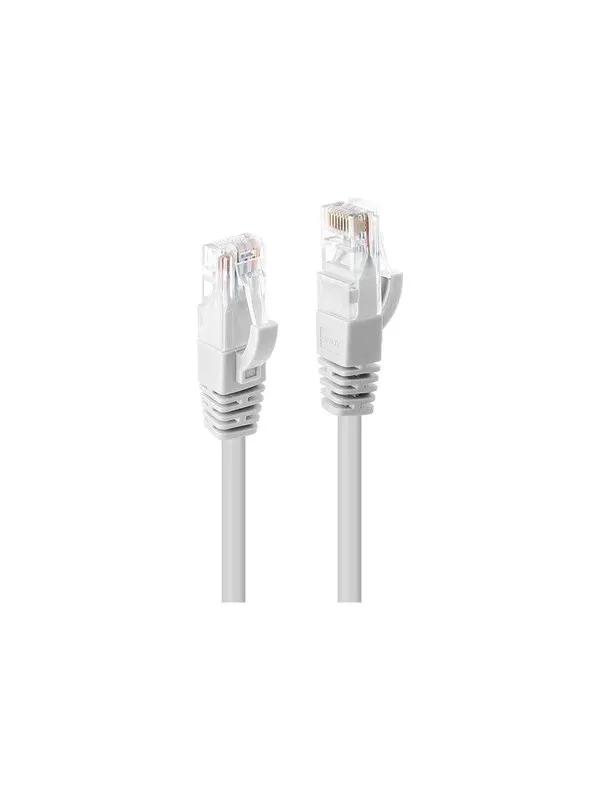 Lindy patch cable - 3 m - white - Hvit - 3m