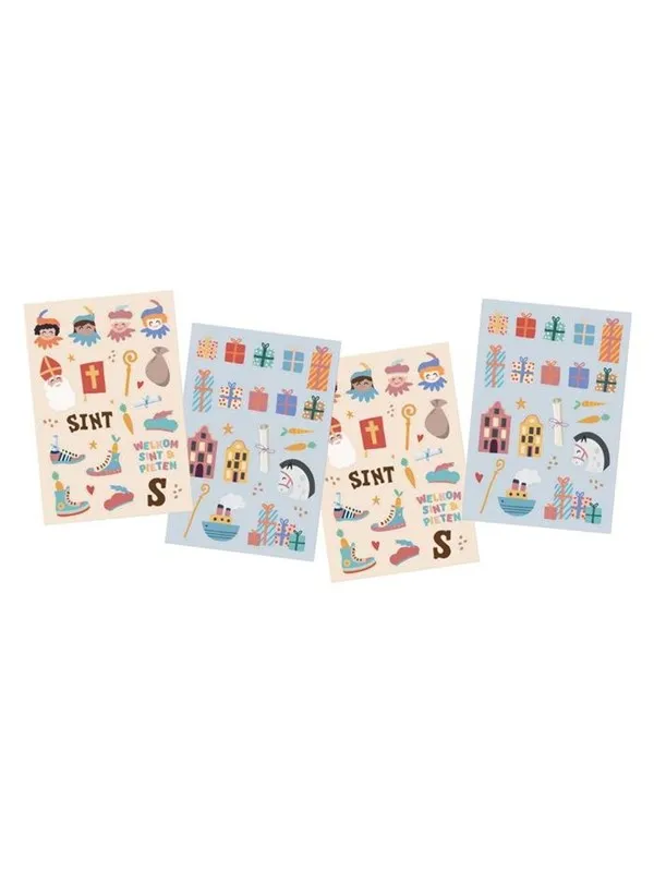 Folat BV - Stickers Sinterklaas figures 49 pcs.