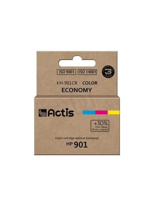 Actis standard KH-901CR - colour (cyan magenta yellow) - compatible - remanufactured - ink cartridge (alternative for: HP 901 HP CC656AE)