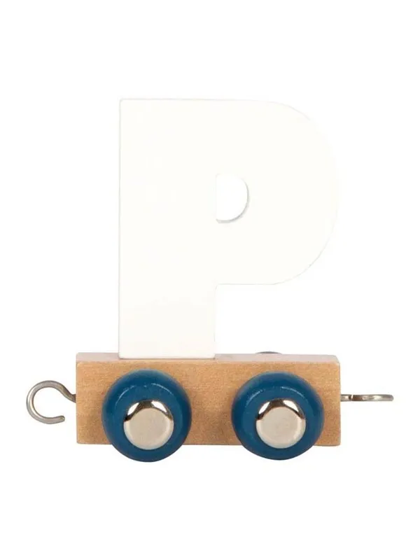 Small Foot - Wooden Letter Train Polar - P