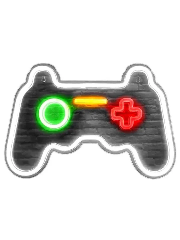 Mecharite - Controller LED Neon Sign - White - Lampe