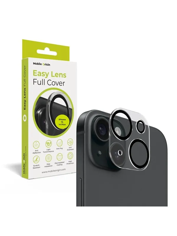 Mobile Origin Easy Lens  full cover - clear - iPhone 14 / 14 Plus