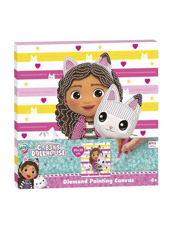 Creative Craft Group Gabby's Dollhouse - Diamond Painting Canvas - 30x30 cm