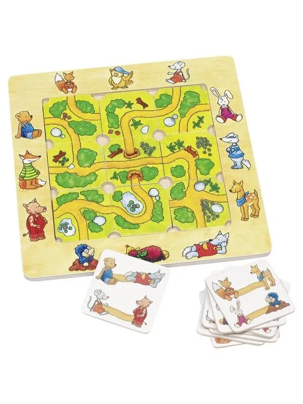 Goki Find Your Way Layout Game Tre
