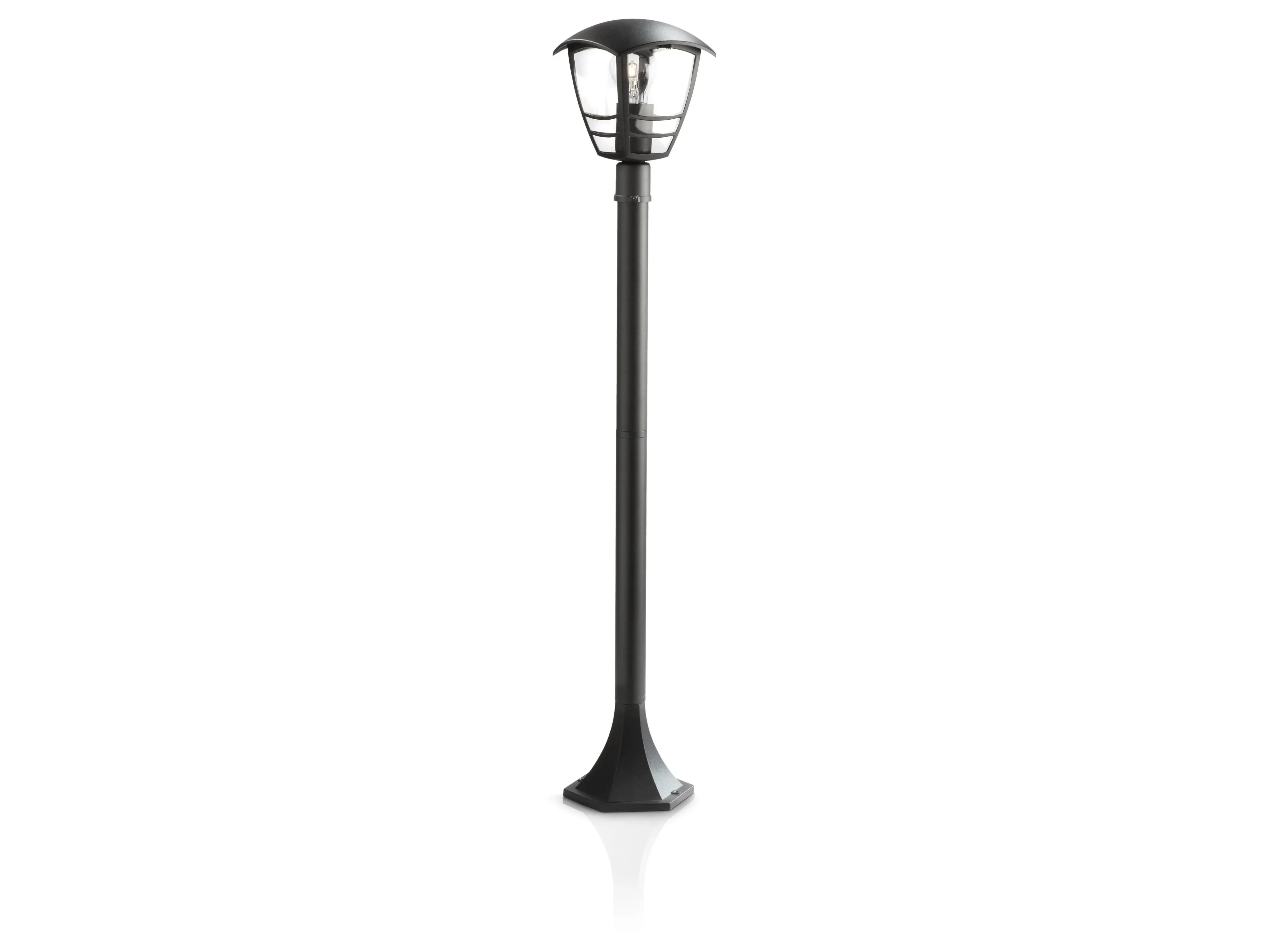 Philips Creek post black 1x60W 230V