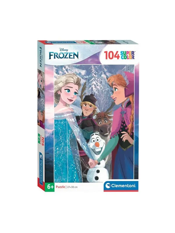 Clementoni Jigsaw Puzzle Super Color Disney Frozen 104pcs.