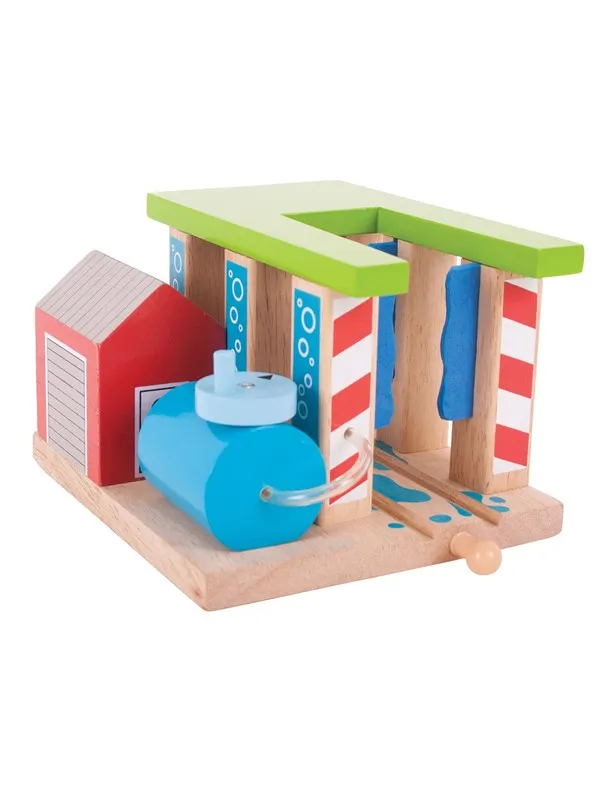 Bigjigs Wooden Rails - Car Wash for Trains