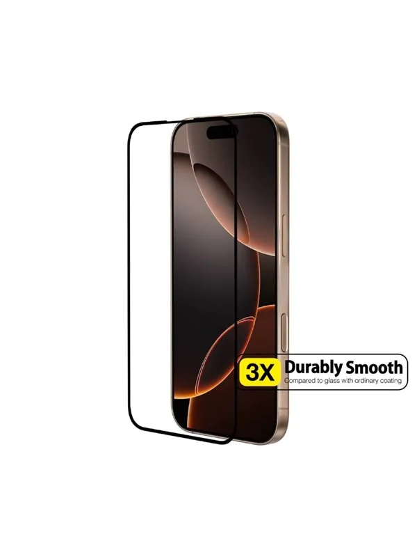 Just Mobile Xkin glass screen protector for iPhone 16 Pro