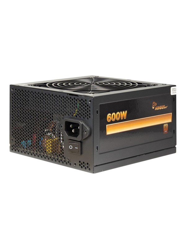 Inter-Tech Argus BPS-600 Strømforsyning (PSU) - 600 Watt - 120 mm - ATX 2.4 - 80 Plus Bronze sertifisert