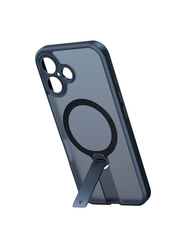 Torras Pstand Spin Case for iPhone 16 (Black)
