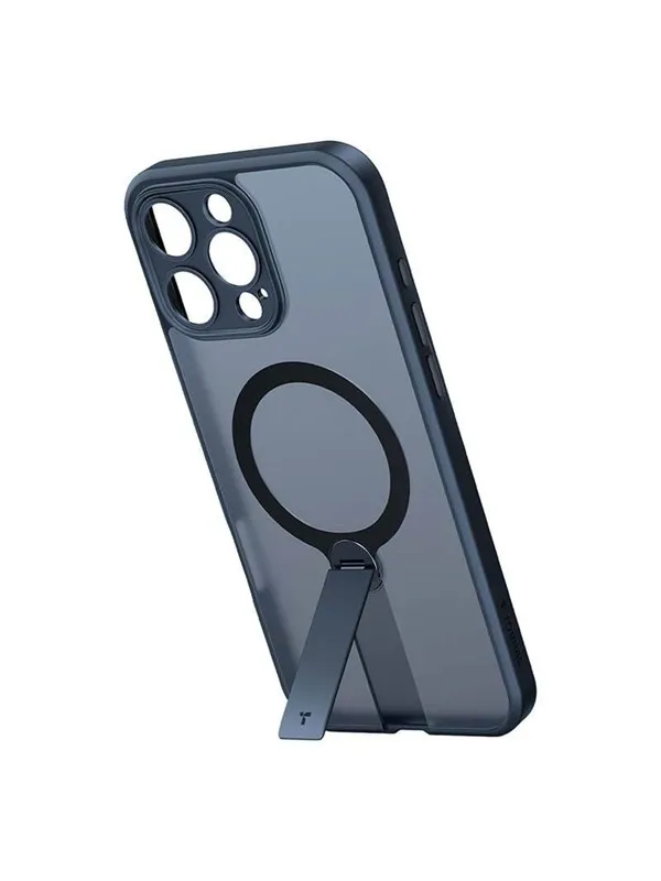 Torras Pstand Spin Case for iPhone 16 Pro (Black)
