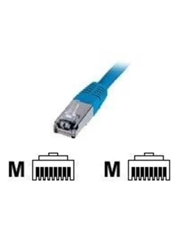 DIGITUS Premium - patch cable - 5 m - blue - Blå - 5m