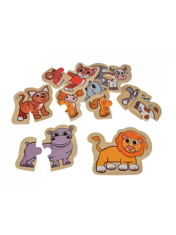 Eichhorn Wooden Animal Puzzle 16 pcs.
