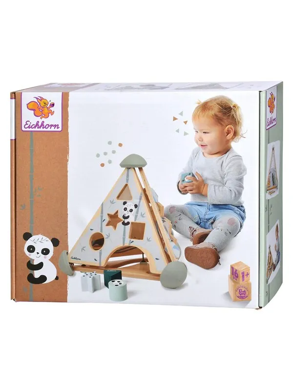Eichhorn Wooden Activity Center Pyramid